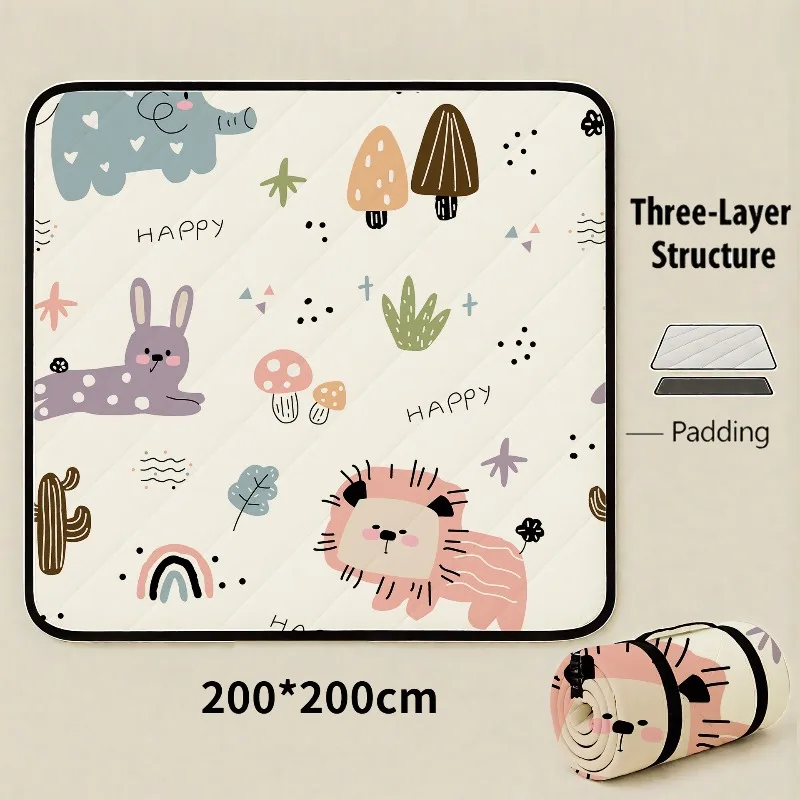 Extra thick picnic mat Moisture-proof mat Thickened camping mat Park lawn Ultrasonic tent inner mat Waterproof outdoor floor mat
Extra thick picnic mat Moisture-proof mat Thickened camping mat Park lawn Ultrasonic tent inner mat Waterproof outdoor floor mat