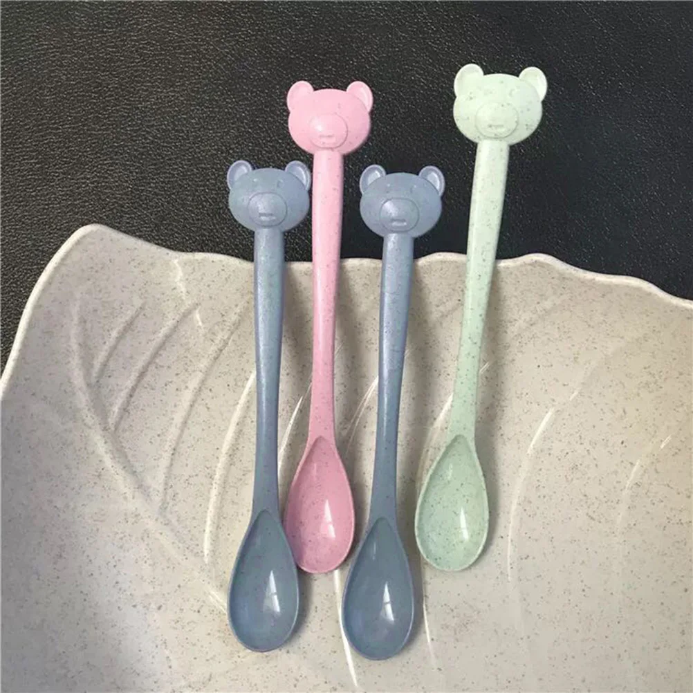 20pcs Bear Design Plastic Spoons For Kids Reusable Baby Feeding Spoons Lightweight Ice Cream Sugar Condiment Spoon Pink Coffee
20pcs Bear Design Plastic Spoons For Kids Reusable Baby Feeding Spoons Lightweight Ice Cream Sugar Condiment Spoon Pink Coffee