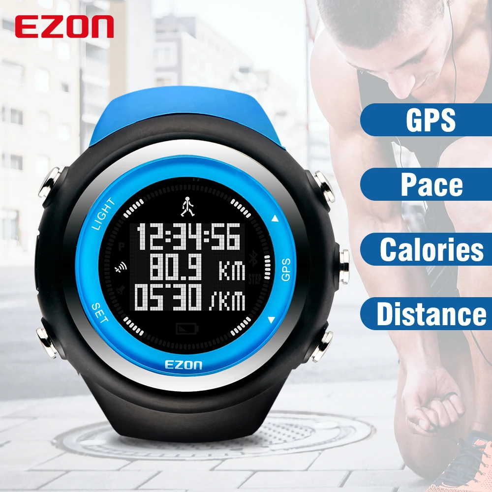 Самые продаваемые EZON T031 GPS спортивные часы для бега спортивные уличные водонепроницаемые цифровые часы скорость расстояние счетчик калорий мужские часы
Самые продаваемые EZON T031 GPS спортивные часы для бега спортивные уличные водонепроницаемые цифровые часы скорость расстояние счетчик калорий мужские часы