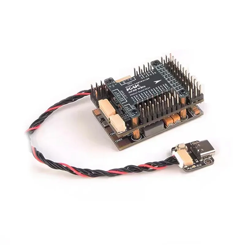 H743-Wing Flight Controller 3-8S LIPO Supports INAV/ Ardupilot Firmware CAN Bus For Fixed Wing And VTOL FPV Drone
H743-Wing Flight Controller 3-8S LIPO Supports INAV/ Ardupilot Firmware CAN Bus For Fixed Wing And VTOL FPV Drone