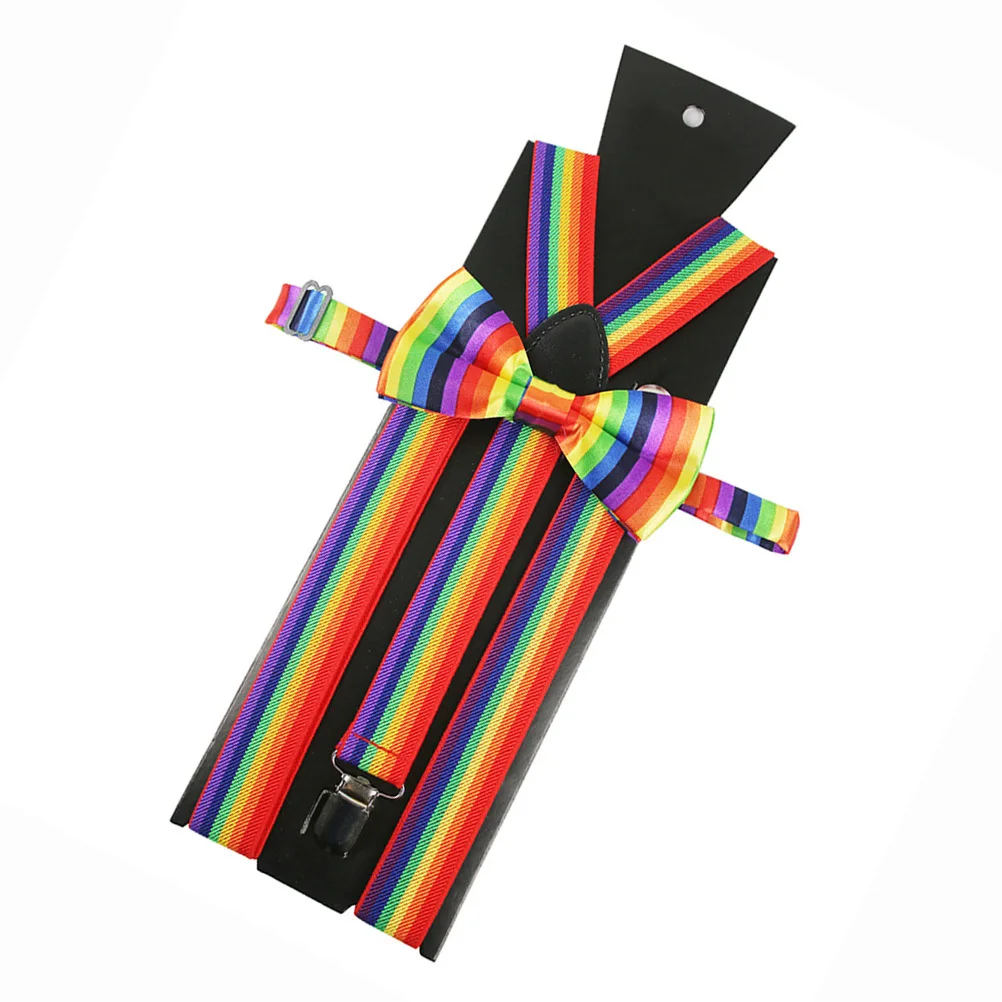 2pcs Party Strap Clip Suspenders Colorful Dress up Accessory Bright Adult Suspender Set Festive Costume Men Women
2pcs Party Strap Clip Suspenders Colorful Dress up Accessory Bright Adult Suspender Set Festive Costume Men Women