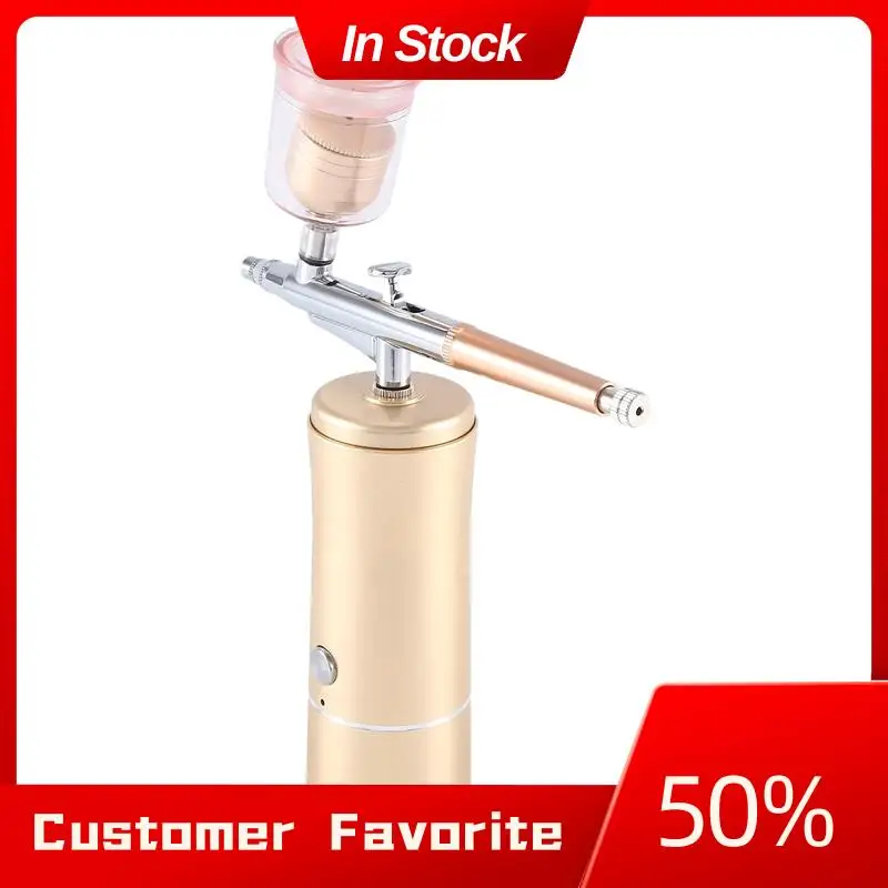 AT03 Top Air Brushes With 0.3Mm Nozzle And Cleaning Brush Set Airbrush Cleaning Brushes For DIY Painting, Art Champagne
AT03 Top Air Brushes With 0.3Mm Nozzle And Cleaning Brush Set Airbrush Cleaning Brushes For DIY Painting, Art Champagne