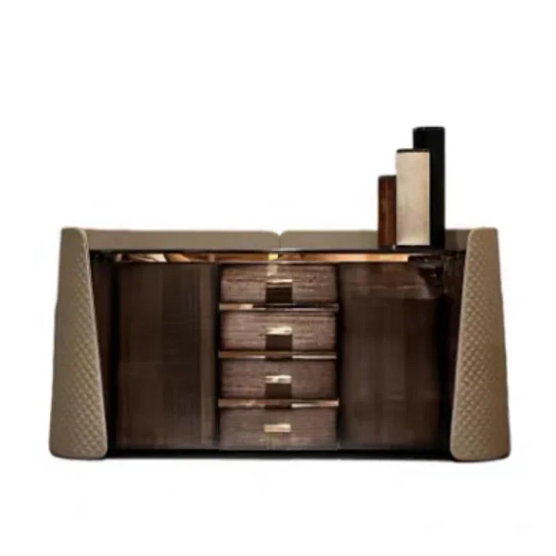 Italian light luxury entrance three-bucket cabinet designer with drawers storage lockers bedroom furniture
Italian light luxury entrance three-bucket cabinet designer with drawers storage lockers bedroom furniture