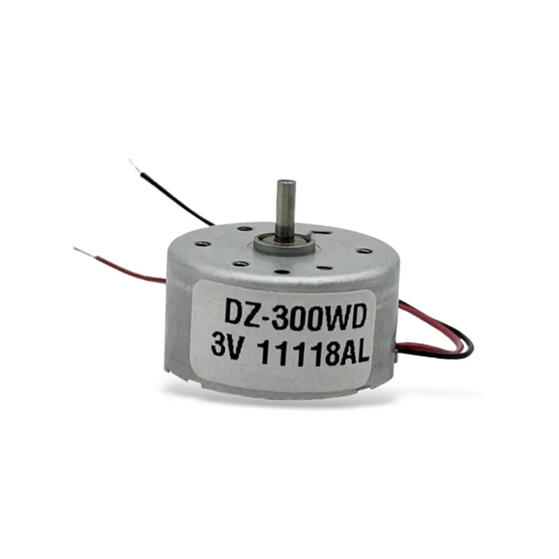 RF-300CA Micro DC Motor 3V/3.7V/5V 6500RPM 24mm Round Spindle Motor Low-Noise Low-Current for DIY Toys Fan Models Hobby Projects
RF-300CA Micro DC Motor 3V/3.7V/5V 6500RPM 24mm Round Spindle Motor Low-Noise Low-Current for DIY Toys Fan Models Hobby Projects