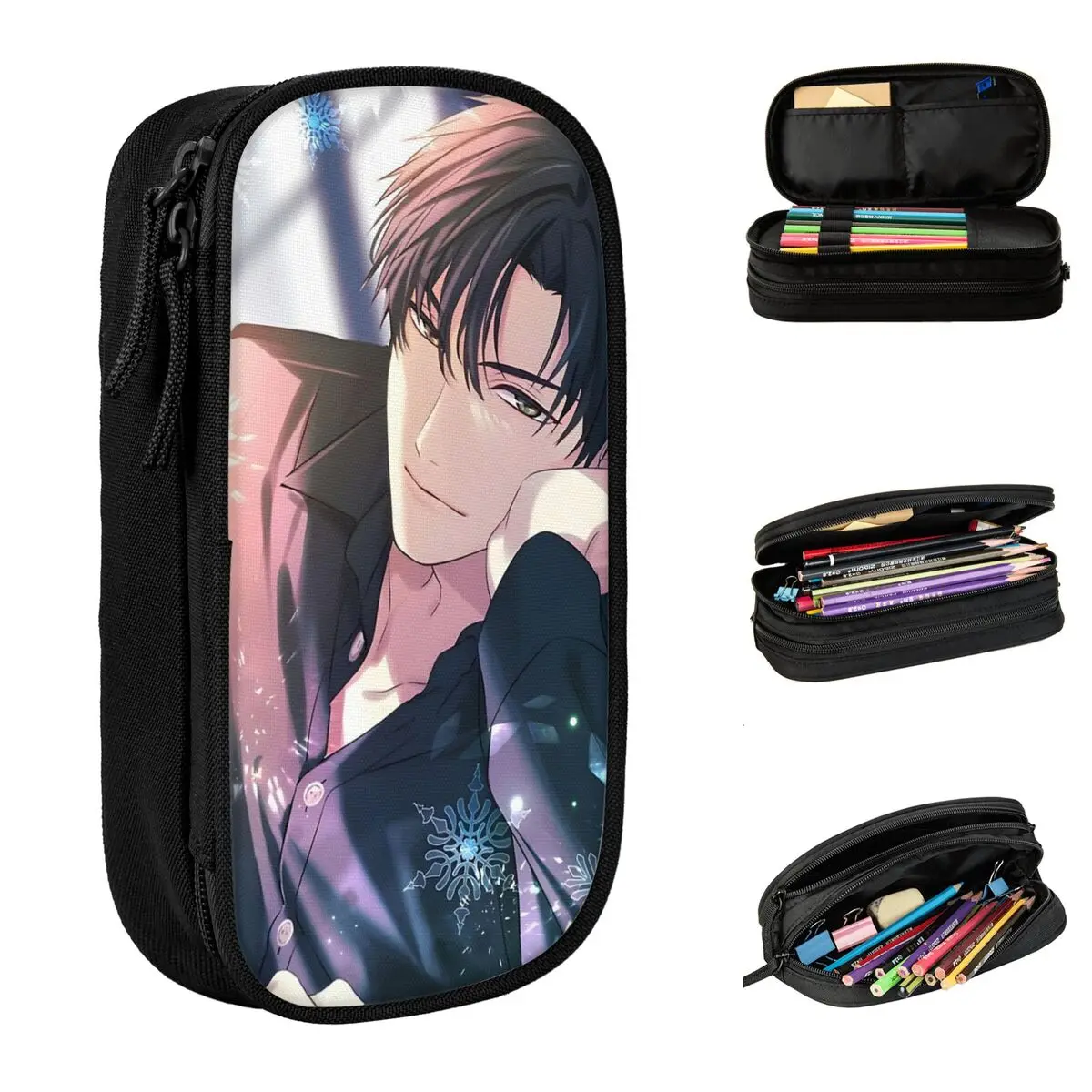 Пеналы Lovely Love And Deepspace, коробка для ручек с героями мультфильмов в стиле аниме для девочек и мальчиков, сумки большой емкости для студентов, школьные канцелярские принадлежности на молнии
Пеналы Lovely Love And Deepspace, коробка для ручек с героями мультфильмов в стиле аниме для девочек и мальчиков, сумки большой емкости для студентов, школьные канцелярские принадлежности на молнии