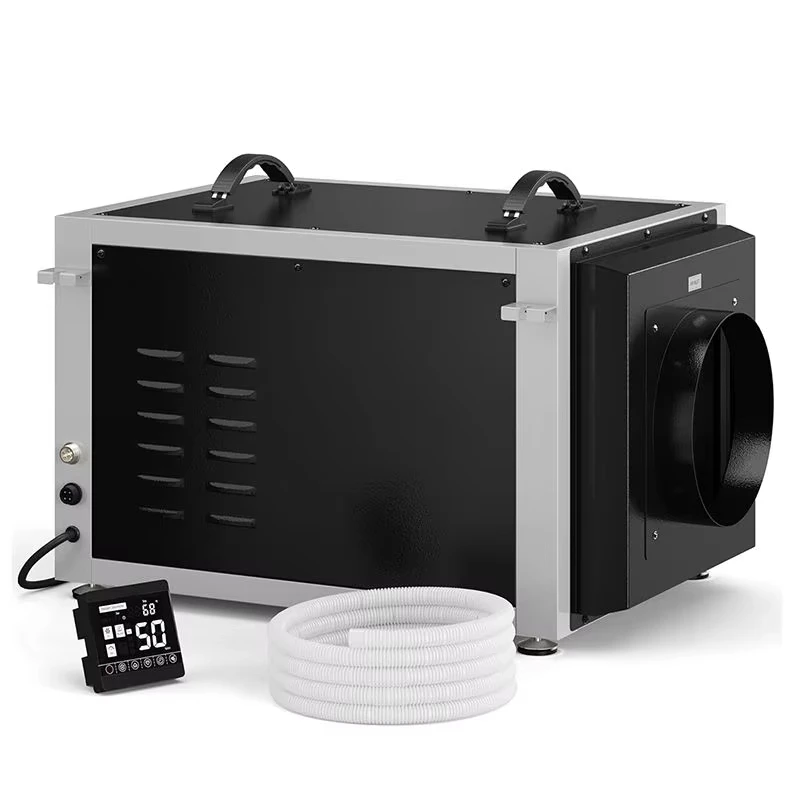 Commercial tubular dehumidifiers for crawl spaces, grow rooms, and vertical farming
Commercial tubular dehumidifiers for crawl spaces, grow rooms, and vertical farming