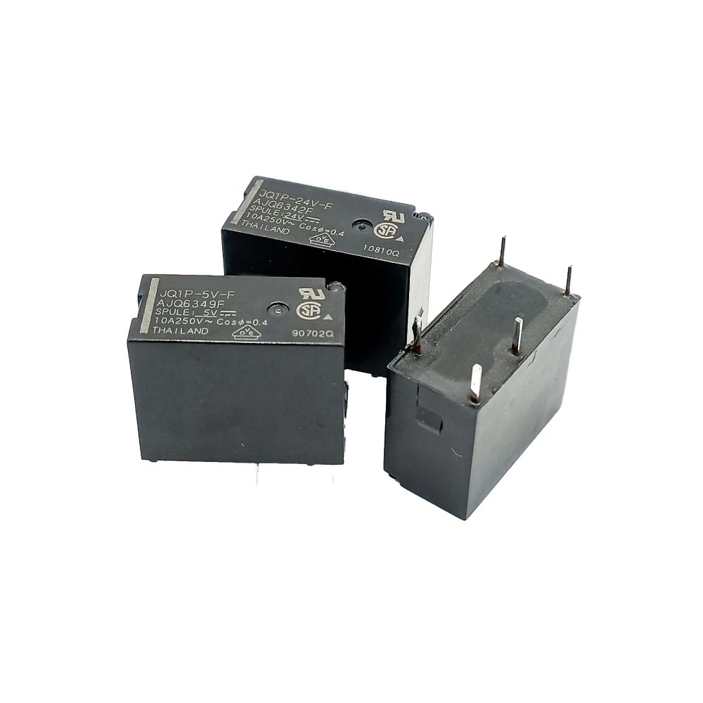 DC Power Relay 5V 12V 24V 10A 5 Pin JQ1P-5V-F JQ1P-12V-F JQ1P-24V-F Open and Close Miniature Power Relay
DC Power Relay 5V 12V 24V 10A 5 Pin JQ1P-5V-F JQ1P-12V-F JQ1P-24V-F Open and Close Miniature Power Relay