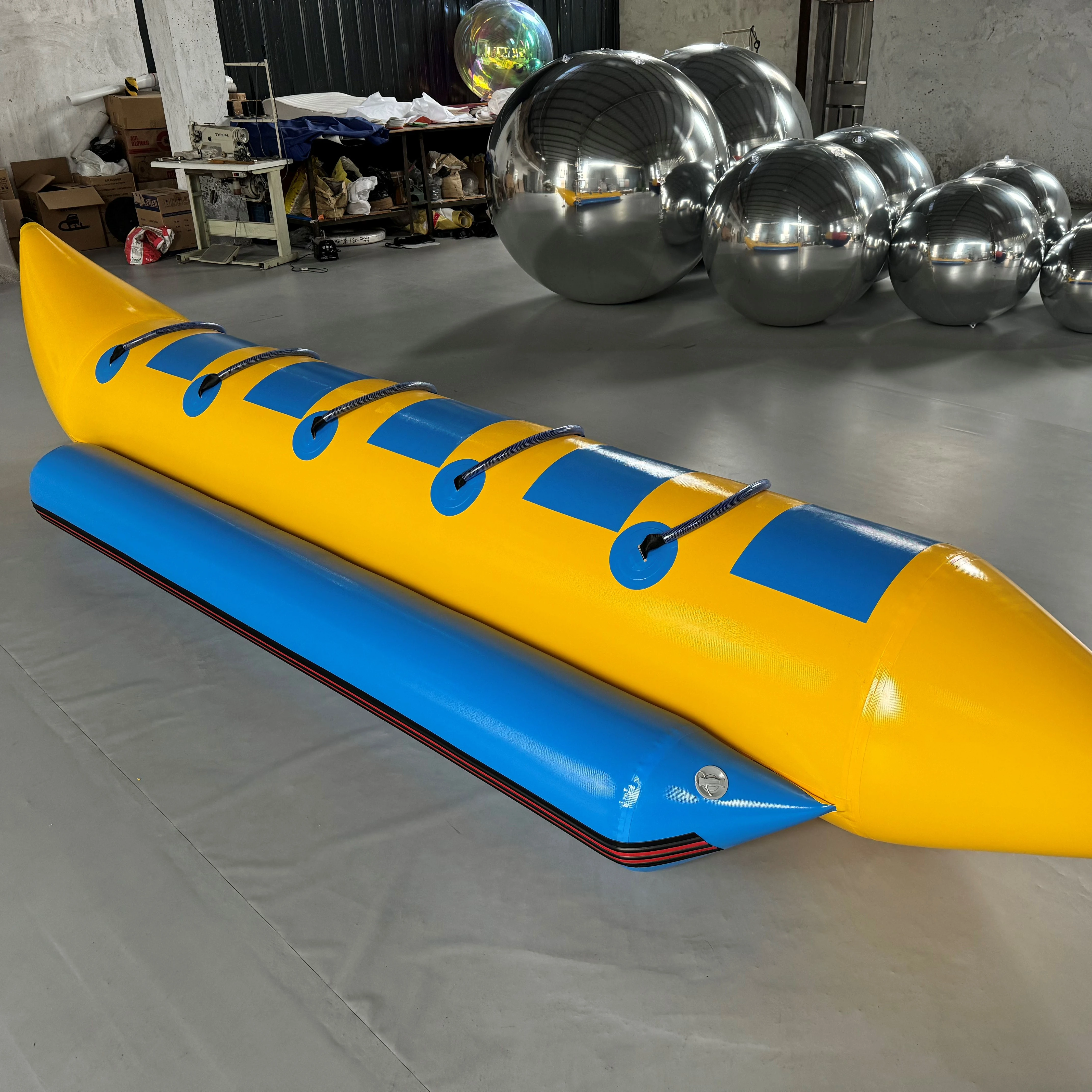 New Design Inflatable Boat Custom Water Games PVC Inflatable Banana Boat
New Design Inflatable Boat Custom Water Games PVC Inflatable Banana Boat