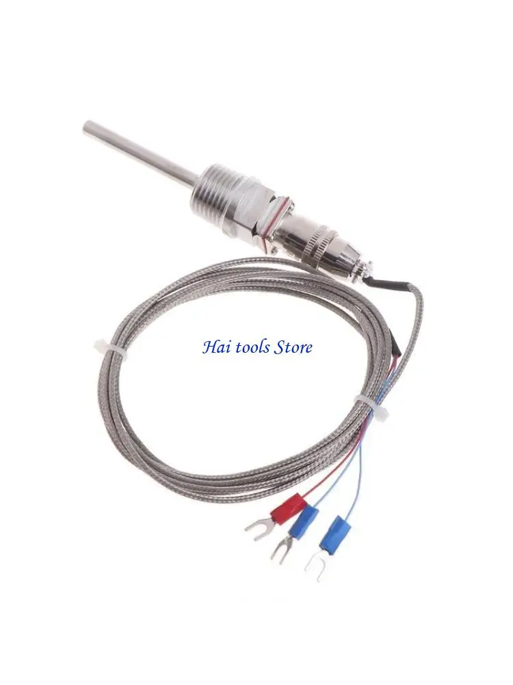 X37E RTD Pt100 Датчик температуры, длина 5 см, резьба NPT дюйма со съемным разъемом
X37E RTD Pt100 Датчик температуры, длина 5 см, резьба NPT дюйма со съемным разъемом