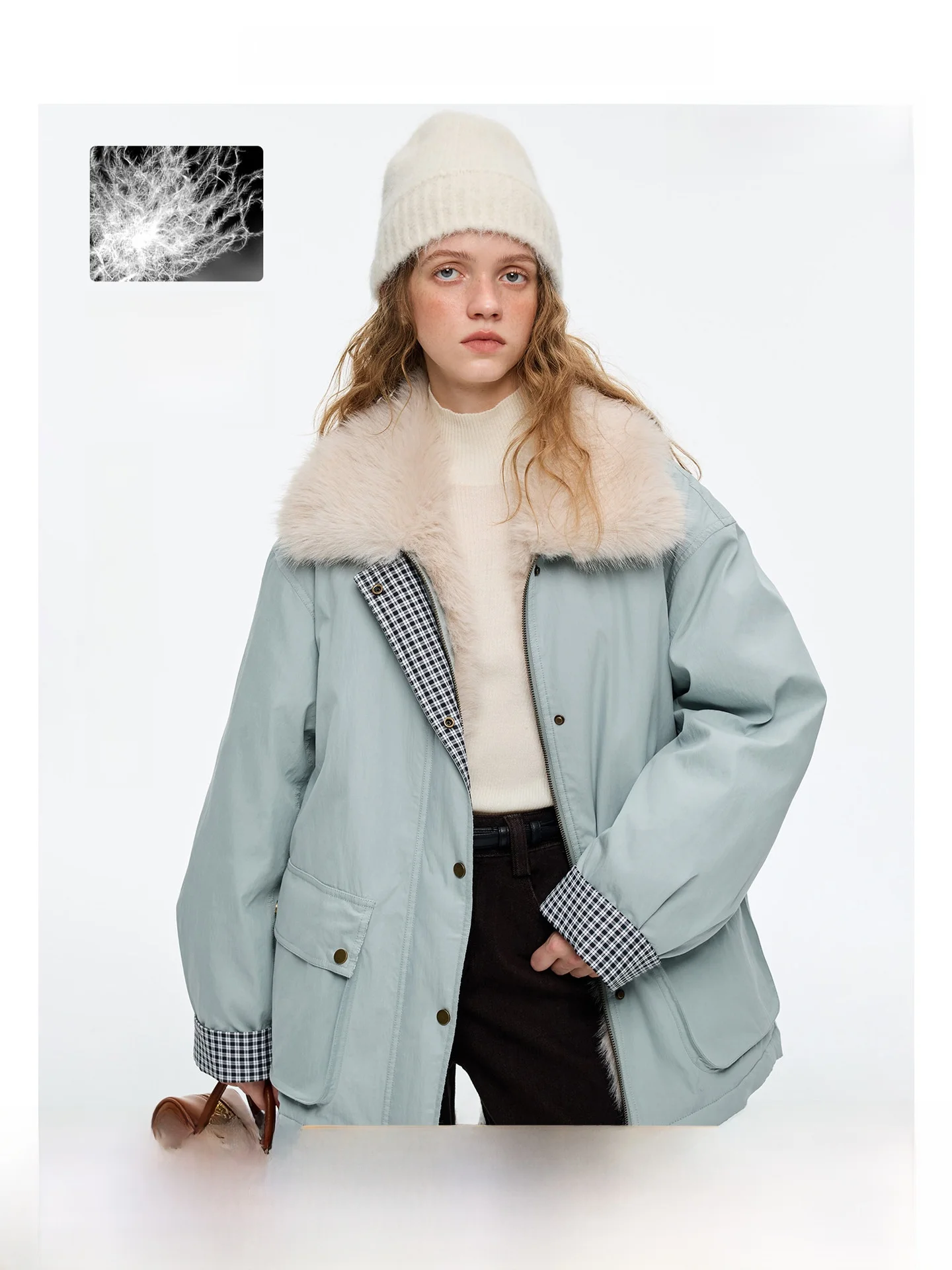 Зимнее пальто VEGA CHANG для женщин 2025: Новинка, теплая верхняя одежда с пушистым воротником и пэчворком, комфортный пуховик из вельвета
Зимнее пальто VEGA CHANG для женщин 2025: Новинка, теплая верхняя одежда с пушистым воротником и пэчворком, комфортный пуховик из вельвета