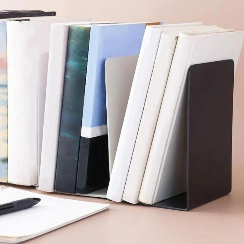 090F Simple Bookends L-Shaped Bookends Book Stoppers Desk Bookshelf Book Holders Shelf Book End for Library Bedroom
090F Simple Bookends L-Shaped Bookends Book Stoppers Desk Bookshelf Book Holders Shelf Book End for Library Bedroom