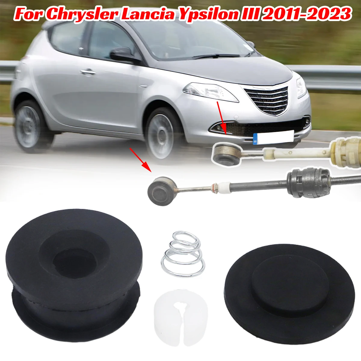 Gear Linkage Repair Kit For Chrysler Lancia Ypsilon III 2011 2012-2023 Gearbox Shifter Lever Cable End Pivot Connector Bushing
Gear Linkage Repair Kit For Chrysler Lancia Ypsilon III 2011 2012-2023 Gearbox Shifter Lever Cable End Pivot Connector Bushing