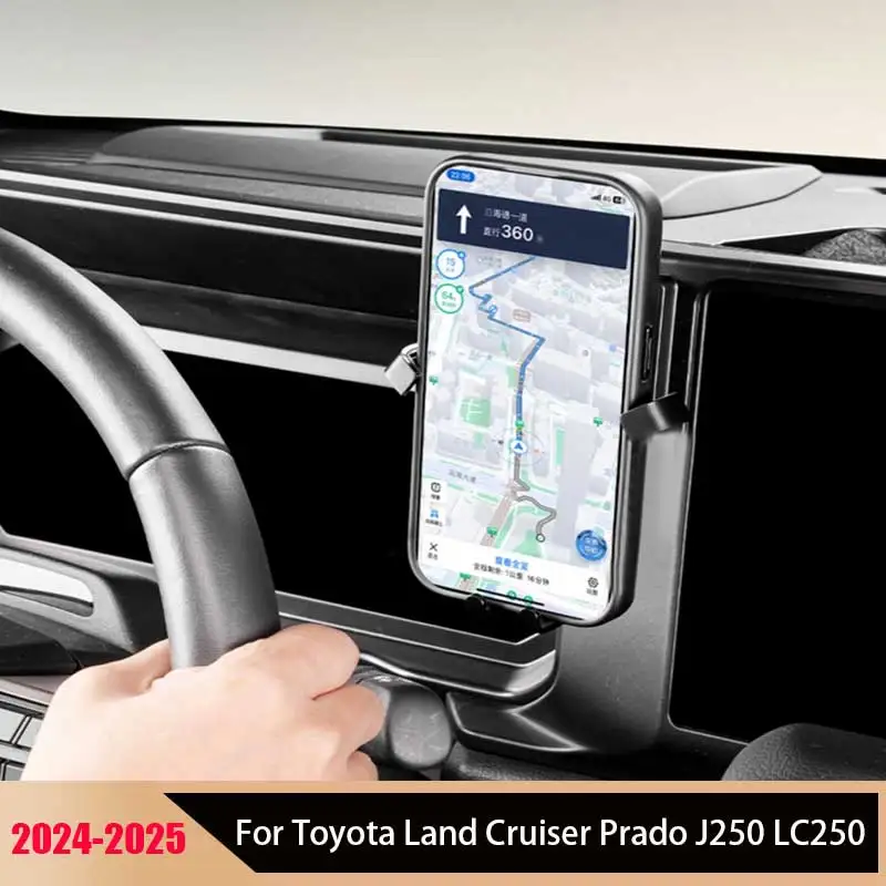 LHD! Fit for Toyota Land Cruiser Prado J250 LC250 2024 2025 Car Console Air Vent Mount Mobile Phone Holder Smartphone Bracket
LHD! Fit for Toyota Land Cruiser Prado J250 LC250 2024 2025 Car Console Air Vent Mount Mobile Phone Holder Smartphone Bracket