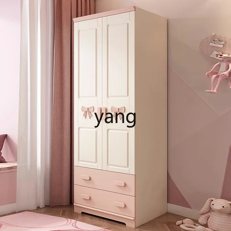 LTT pink two-door solid wood wardrobe three-door home locker
LTT pink two-door solid wood wardrobe three-door home locker