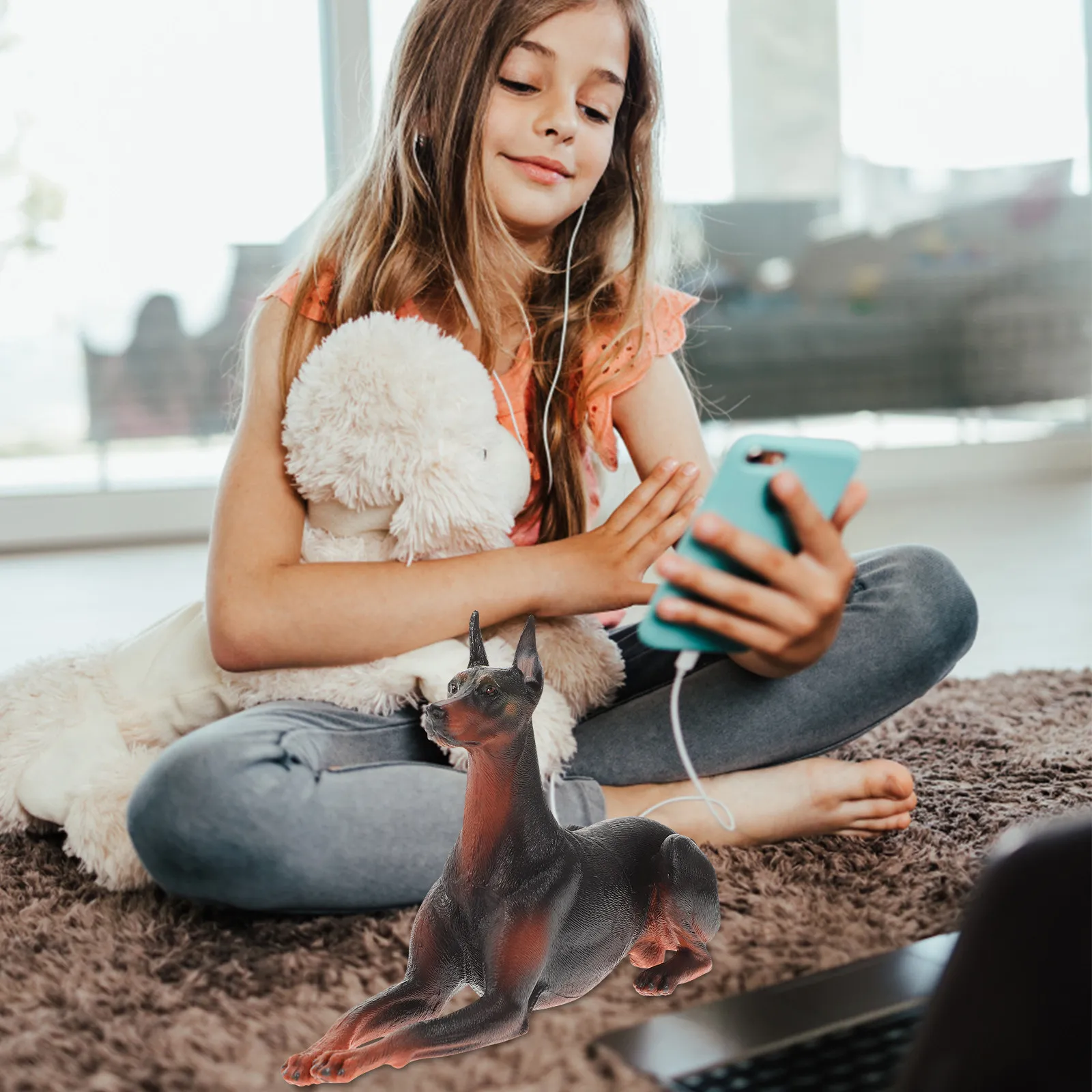 Имитация собаки добермана, пластиковая декоративная фигурка, миниатюрная собака для настольного декора, украшение для дома, для использования в помещении и на улице, для стола.
Имитация собаки добермана, пластиковая декоративная фигурка, миниатюрная собака для настольного декора, украшение для дома, для использования в помещении и на улице, для стола.