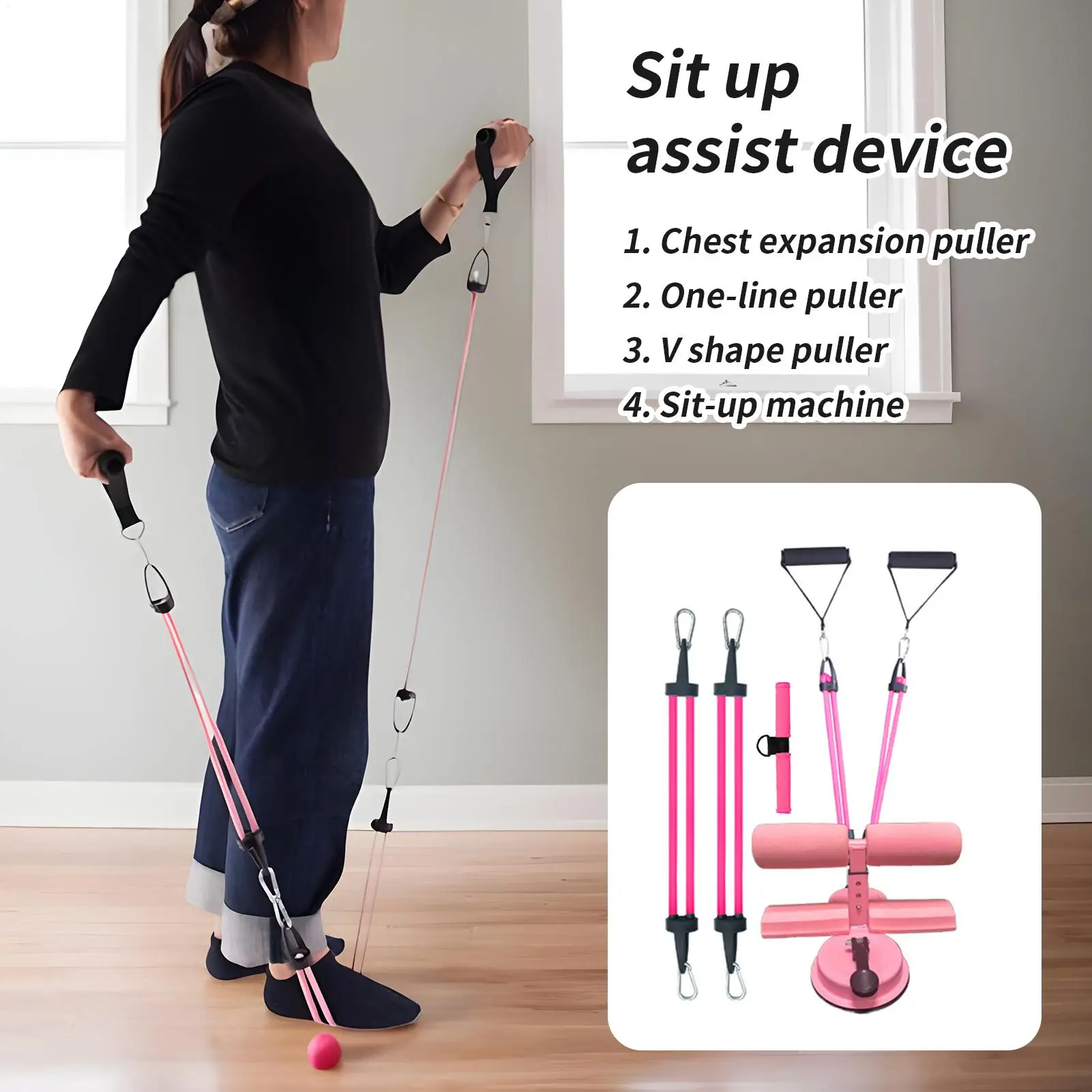 Ab Training Auxiliary Device Suction Cups Abs Exercise Sit Up Holder Situps Exercise Aid Core Workouts Device For Men Boys Teens
Ab Training Auxiliary Device Suction Cups Abs Exercise Sit Up Holder Situps Exercise Aid Core Workouts Device For Men Boys Teens