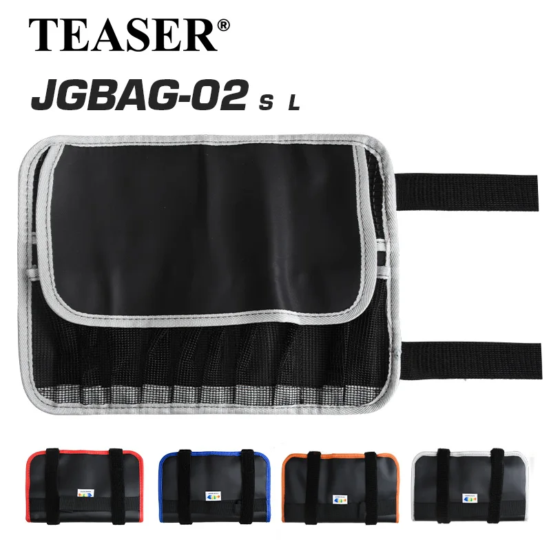 TEASER Portable Binder Tool Multifunctional Storage Bag for Household Makeup Brushes, Fishing Jigs and Lures, Fishing Bait Bag
TEASER Portable Binder Tool Multifunctional Storage Bag for Household Makeup Brushes, Fishing Jigs and Lures, Fishing Bait Bag