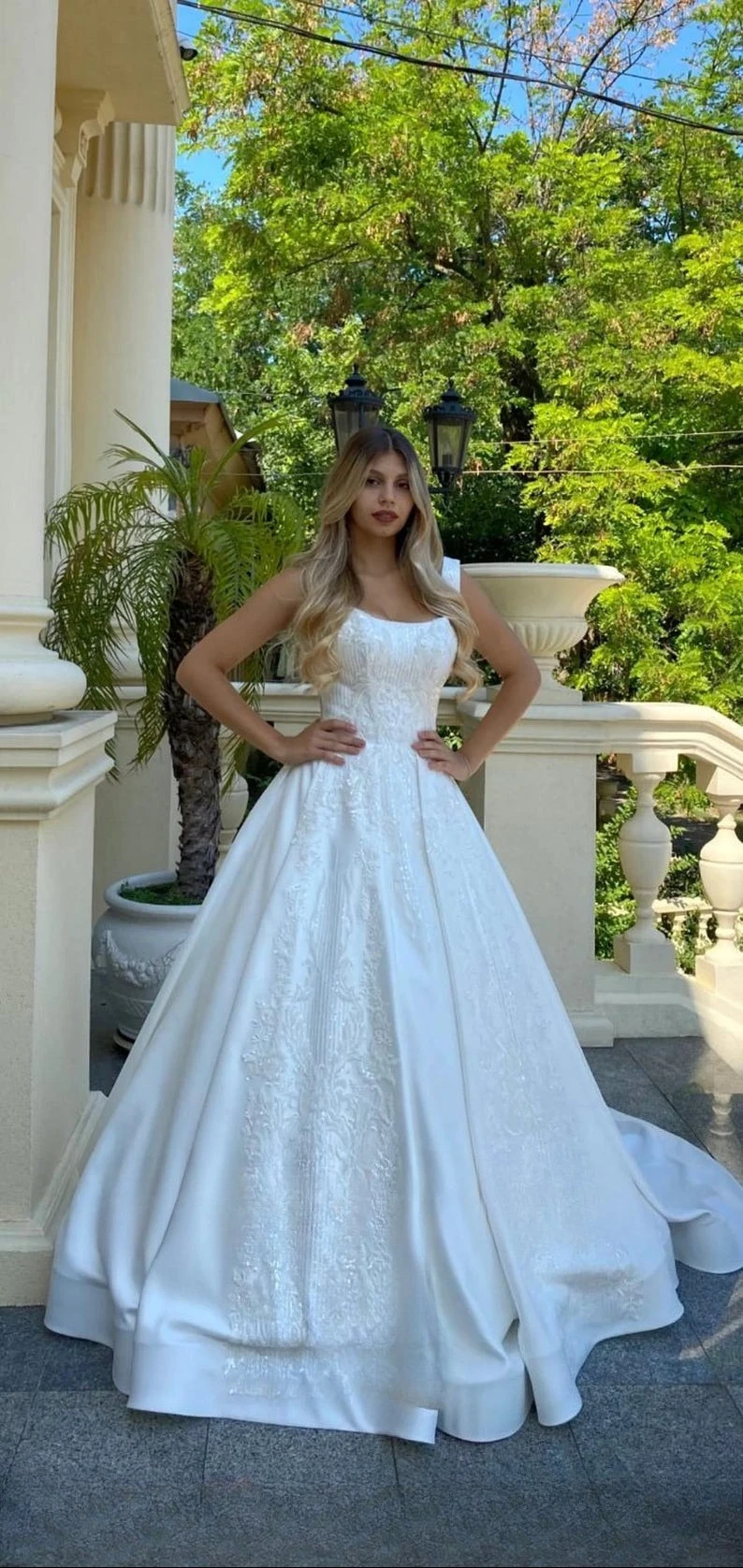 Simple Corset Wedding Dress with Train Embroidered Open Back Wedding Dress Satin Princess Wedding Dresses for Women 2025 Bride
Simple Corset Wedding Dress with Train Embroidered Open Back Wedding Dress Satin Princess Wedding Dresses for Women 2025 Bride