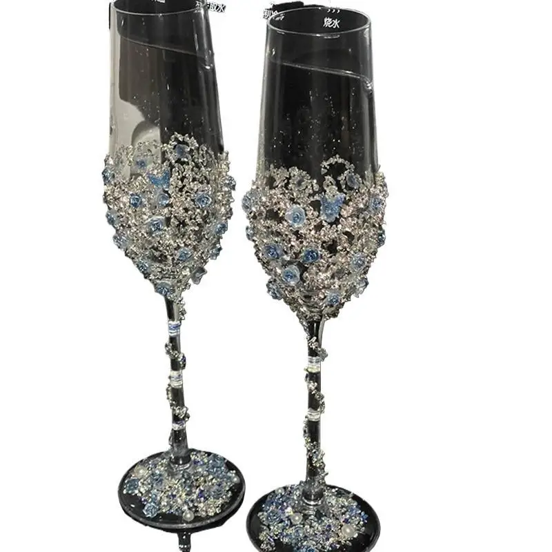 DSA Toast Cups Wedding Pair Toast Cups Tall Champagne Cups Material Pack Wedding Engagement Gifts
DSA Toast Cups Wedding Pair Toast Cups Tall Champagne Cups Material Pack Wedding Engagement Gifts