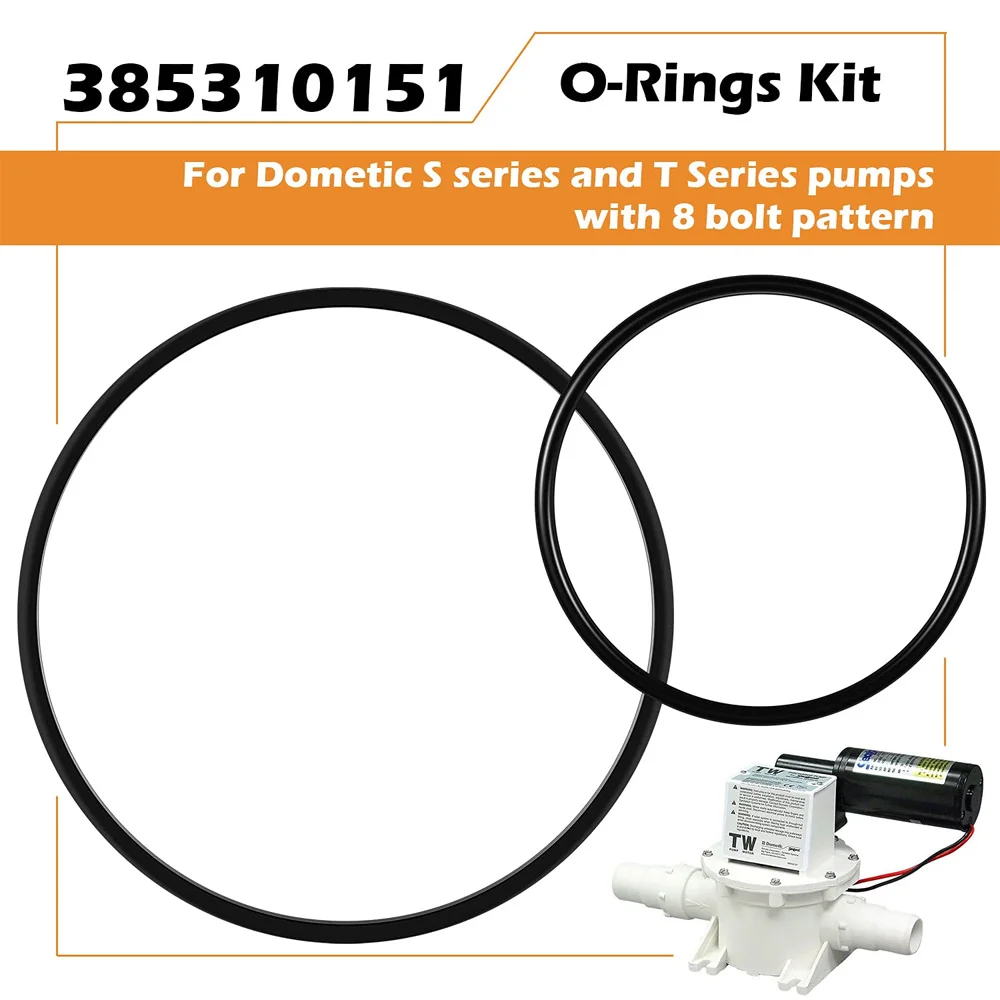 2PCS O-Rings Kit for Dometic S Series and T Series Pumps Part 385310151
2PCS O-Rings Kit for Dometic S Series and T Series Pumps Part 385310151