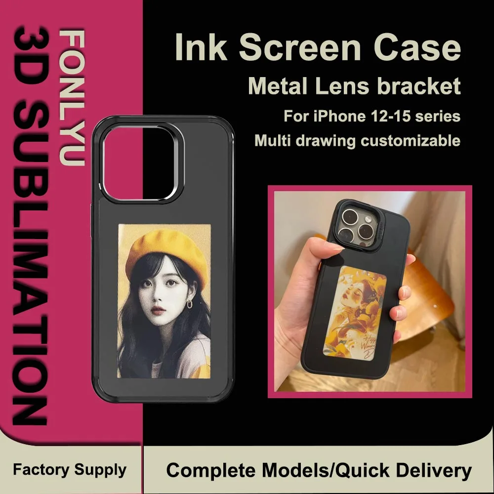 Fonlyu Ink Screen Case With High-definition Magnetic Lens Holder For iPhone 12-15Pro Promax Four Colors Customize Wireles Photo
Fonlyu Ink Screen Case With High-definition Magnetic Lens Holder For iPhone 12-15Pro Promax Four Colors Customize Wireles Photo
