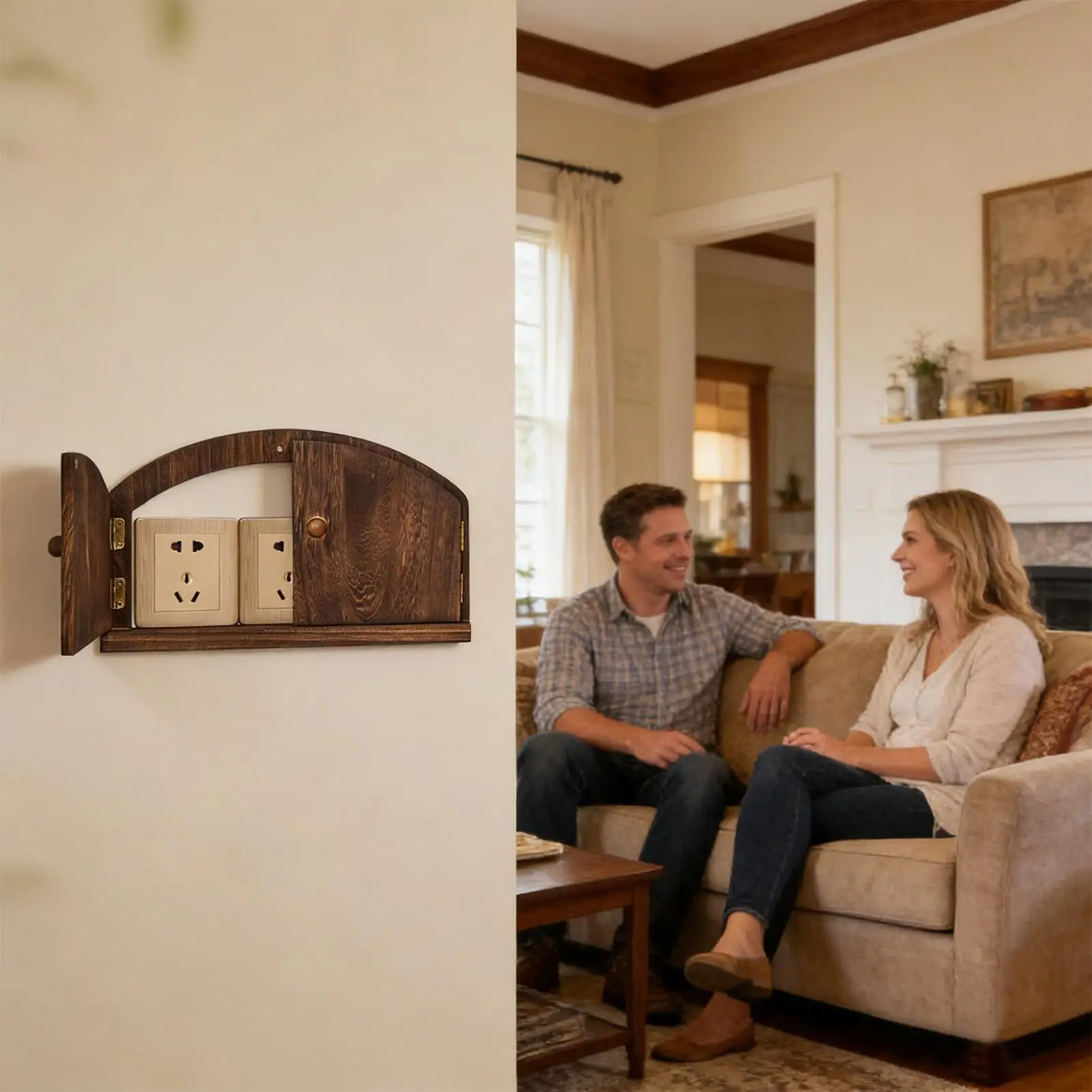 Wall Outlet Covers Aesthetic Decorative Wooden Fairy Door Outlet Cover Plate For Indoor Apartment Dorm Bedroom Living Room
Wall Outlet Covers Aesthetic Decorative Wooden Fairy Door Outlet Cover Plate For Indoor Apartment Dorm Bedroom Living Room