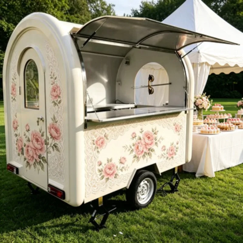 Small Food Trailer Compact Mobile Kitchen For Hot Dog Coffee Sale At Festival And Park
Small Food Trailer Compact Mobile Kitchen For Hot Dog Coffee Sale At Festival And Park
