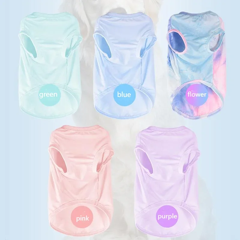 1Pcs Senfang Pet Cool Clothes Cool Clothes Summer Thin Small, Medium, And Large Dog Light Tank Top Sun Protection Cat Tank Top
1Pcs Senfang Pet Cool Clothes Cool Clothes Summer Thin Small, Medium, And Large Dog Light Tank Top Sun Protection Cat Tank Top