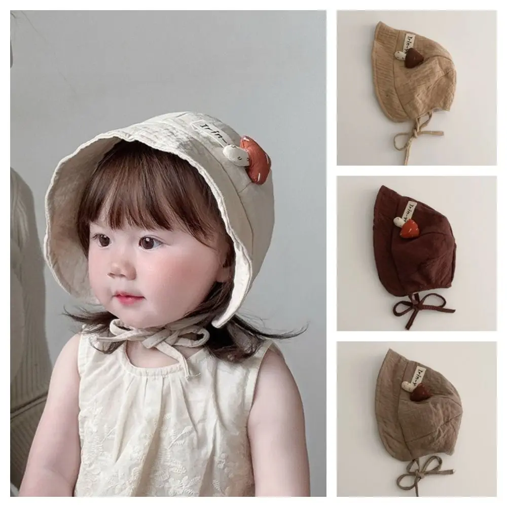 Soft Breathable Mushroom Kids Sunhat Foldable Korean Style Baby Bucket Hat Cotton Anti-UV Sun Protection Panama Hat Boy
Soft Breathable Mushroom Kids Sunhat Foldable Korean Style Baby Bucket Hat Cotton Anti-UV Sun Protection Panama Hat Boy