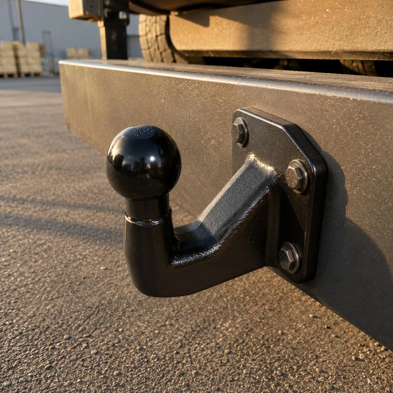 50mm Tow Hitch Ball Black European Tow Ball Single-Piece Hitch Curved Design Vehicle Accessory Bolt Holes
50mm Tow Hitch Ball Black European Tow Ball Single-Piece Hitch Curved Design Vehicle Accessory Bolt Holes