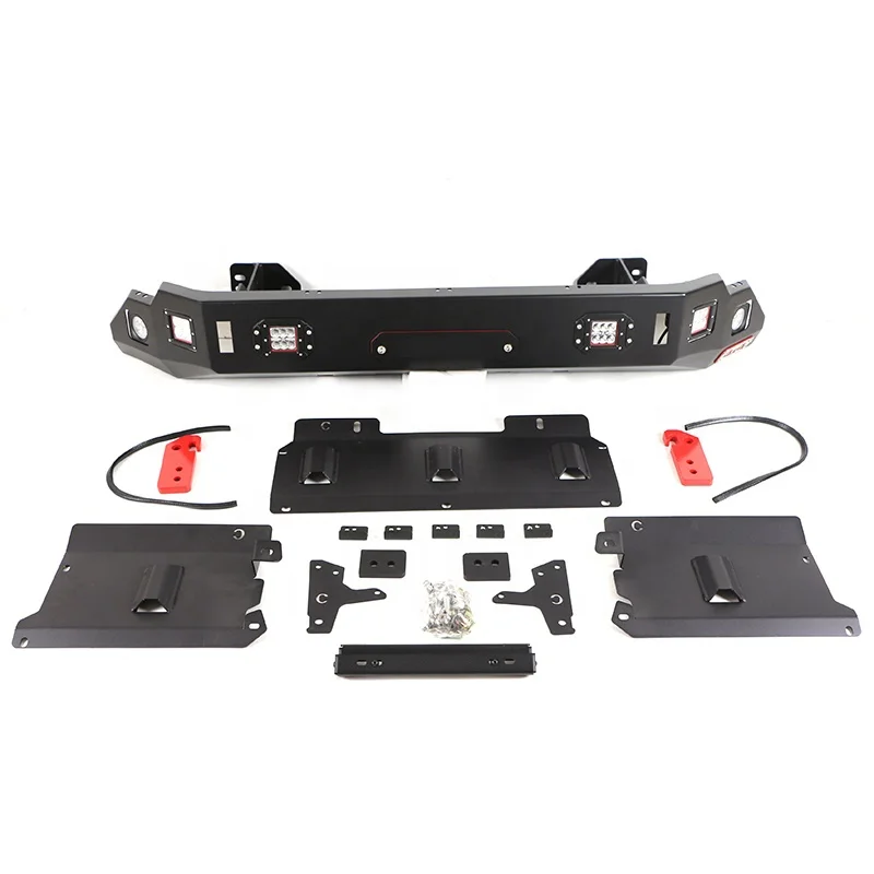 New Auto Parts Exterior Accessories Car Front Bumper Steel Customized LED Protector Fit For TOYOTA LAND CRUISER PRADO 2018-2022
New Auto Parts Exterior Accessories Car Front Bumper Steel Customized LED Protector Fit For TOYOTA LAND CRUISER PRADO 2018-2022