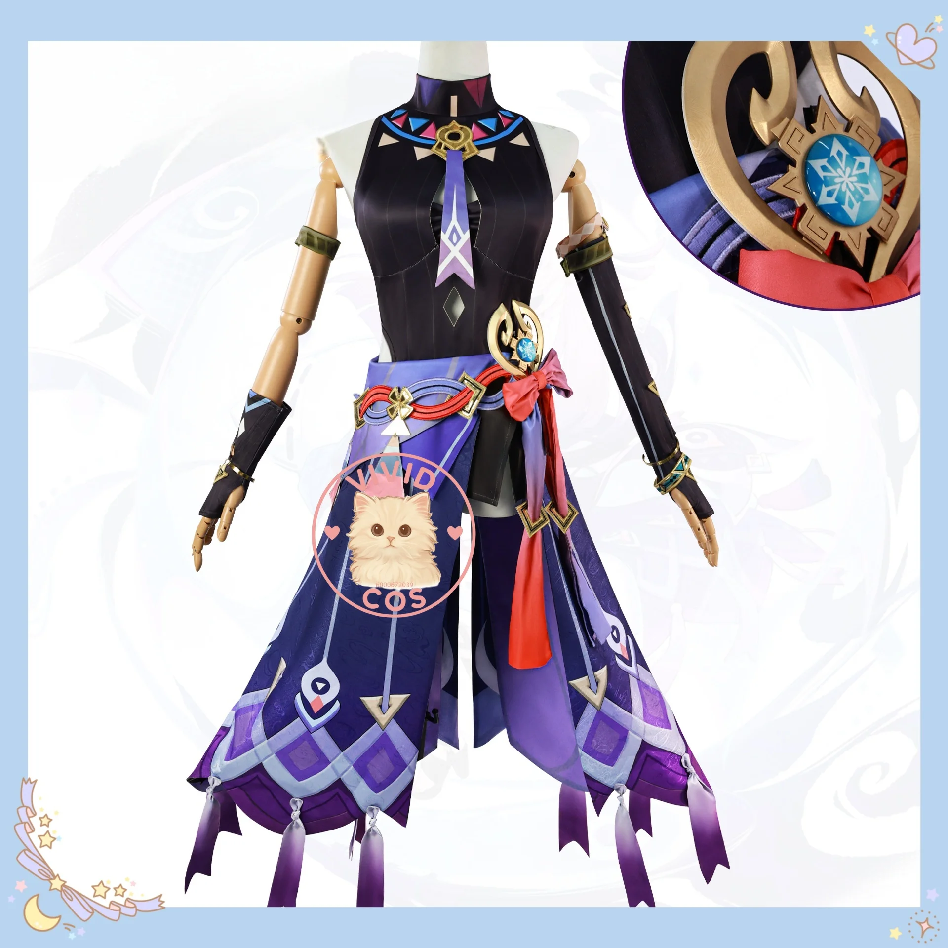 Genshin Impact Cytlali Natlan Tribal Shaman or Warrior Ritualistic Yet Dynamic Design Cosplay Costume Full Women's Clothing Set
Genshin Impact Cytlali Natlan Tribal Shaman or Warrior Ritualistic Yet Dynamic Design Cosplay Costume Full Women's Clothing Set