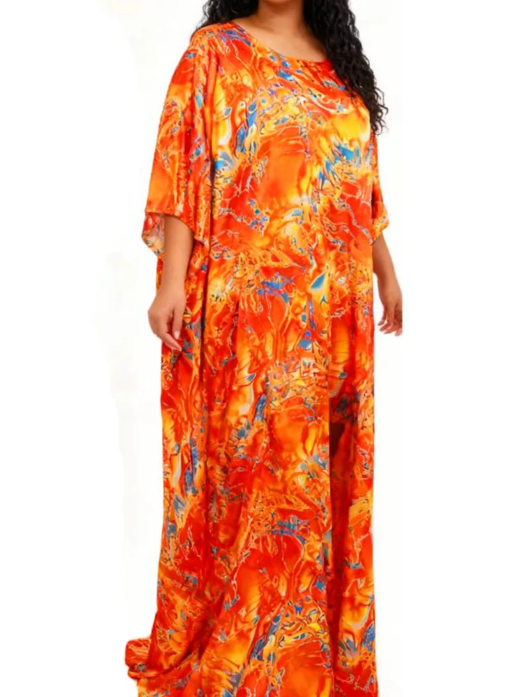 Сенегальский женский вечерний халат больших размеров с принтом, традиционное свадебное парчовое платье Boubou Dashiki Riche, женские шелковые мягкие длинные платья 
Сенегальский женский вечерний халат больших размеров с принтом, традиционное свадебное парчовое платье Boubou Dashiki Riche, женские шелковые мягкие длинные платья