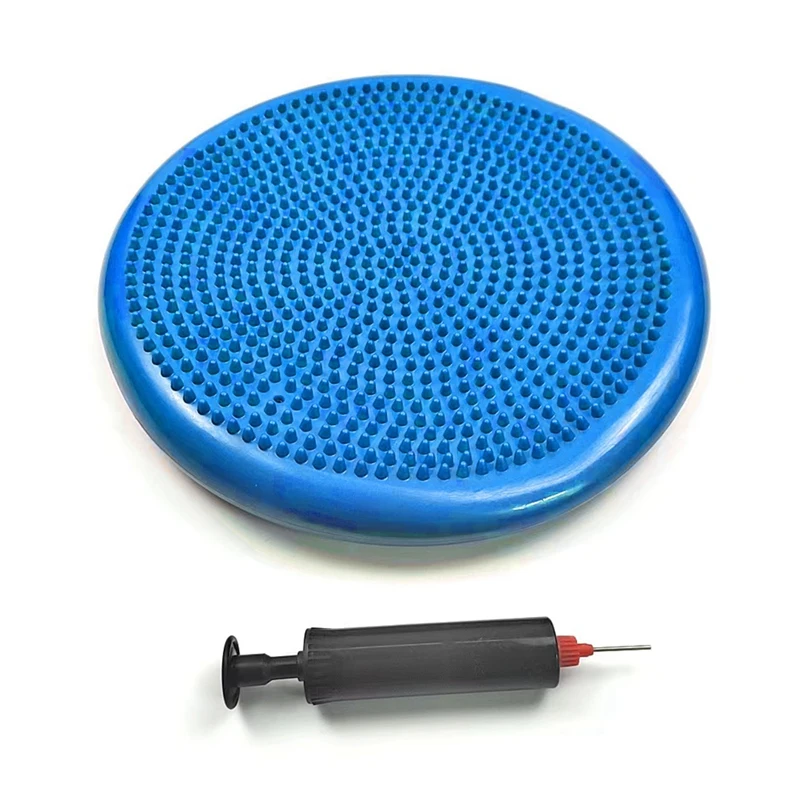 NEW-PVC Yoga Balance Mat, Inflatable Massage Cushion, Sports Fitness Balance Trainer
NEW-PVC Yoga Balance Mat, Inflatable Massage Cushion, Sports Fitness Balance Trainer