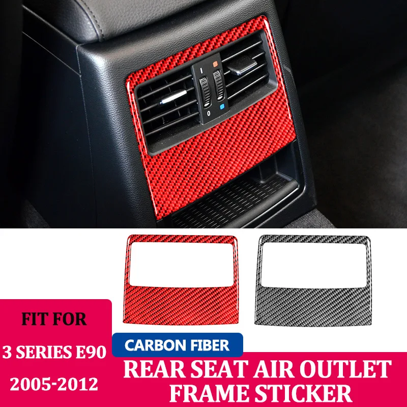 Fit for BMW 3 Series E90 E92 2005-2012 Carbon Fiber Car Interior Rear Seat Air Outlet Panel Sticker Decoration Modification
Fit for BMW 3 Series E90 E92 2005-2012 Carbon Fiber Car Interior Rear Seat Air Outlet Panel Sticker Decoration Modification