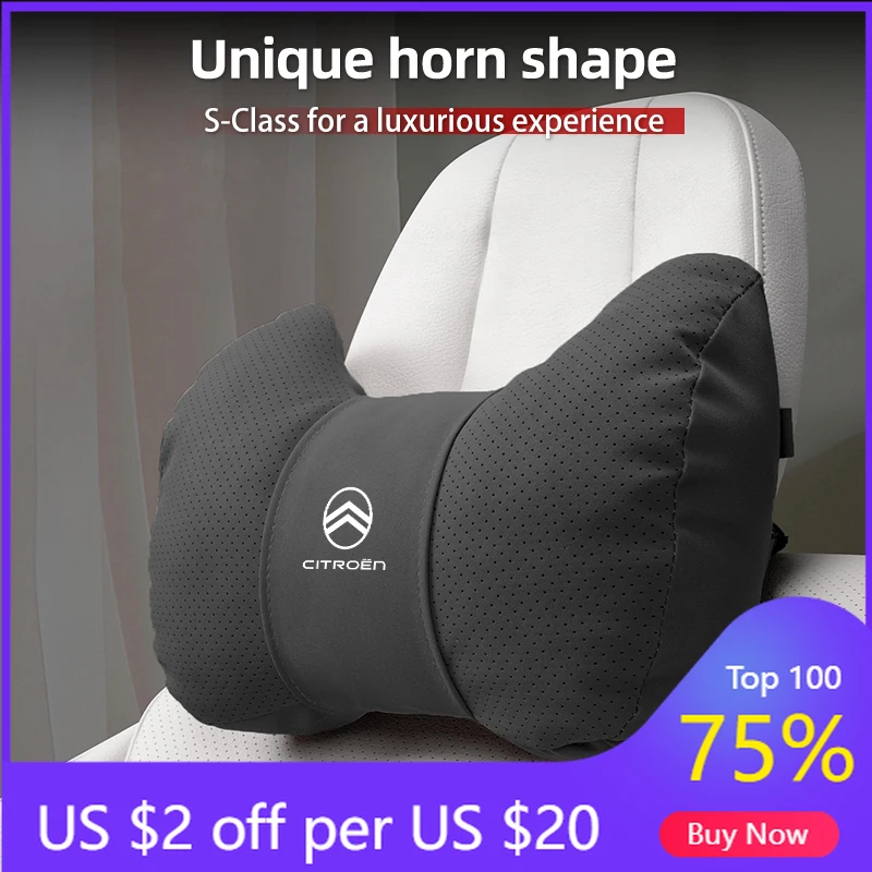 2026 Hot Car Sticker Car Neck Pillows Leather Pack Headrest Auto Seat Lumbar Support Interior For Citroen C4 C5 C1 C2 Berlingo C
2026 Hot Car Sticker Car Neck Pillows Leather Pack Headrest Auto Seat Lumbar Support Interior For Citroen C4 C5 C1 C2 Berlingo C