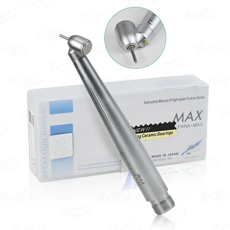 Den tal 45 Degree LED High Speed Handpiece E-generator Integrated Push Button Handpiece Single Water Spray With LED Light
Den tal 45 Degree LED High Speed Handpiece E-generator Integrated Push Button Handpiece Single Water Spray With LED Light