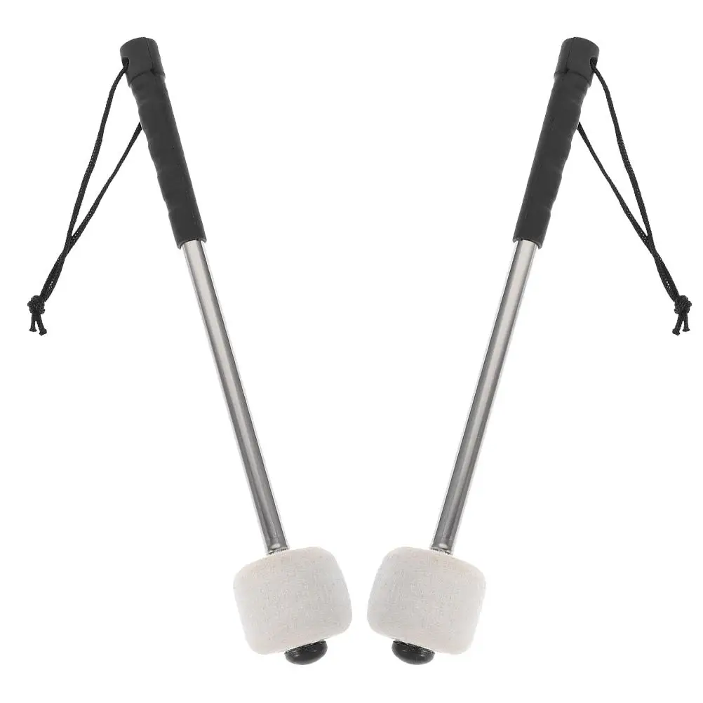 2Pcs Bass Drum Mallet Felt Head Percussion Instrument Accessories Lightweight Drumsticks Sticks Replacement Musical
2Pcs Bass Drum Mallet Felt Head Percussion Instrument Accessories Lightweight Drumsticks Sticks Replacement Musical