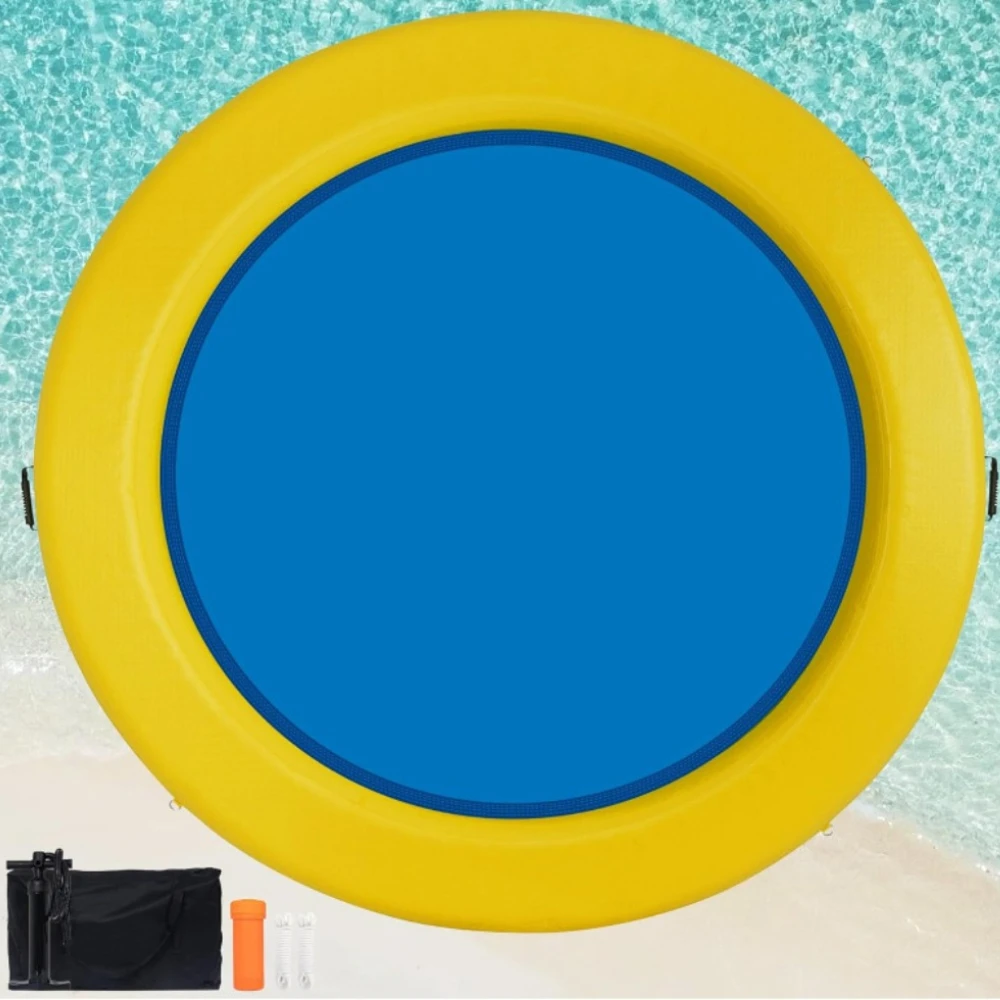 Inflatable Floating Platform Round Pool Float Mat Sea Water Recreational Lounge Board For Adults Outdoor Summer Activity New
Inflatable Floating Platform Round Pool Float Mat Sea Water Recreational Lounge Board For Adults Outdoor Summer Activity New
