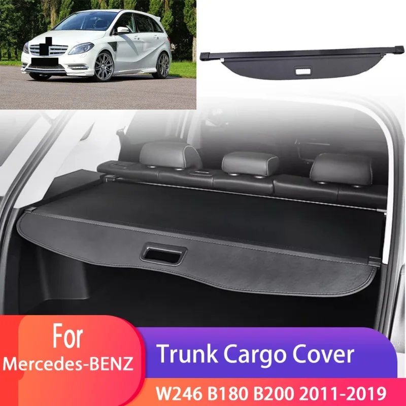 Крышка багажника автомобиля для Mercedes Benz B Class W246 B180 B200 2011-2019, защитный щиток для хранения багажа, занавеска, перегородка
Крышка багажника автомобиля для Mercedes Benz B Class W246 B180 B200 2011-2019, защитный щиток для хранения багажа, занавеска, перегородка