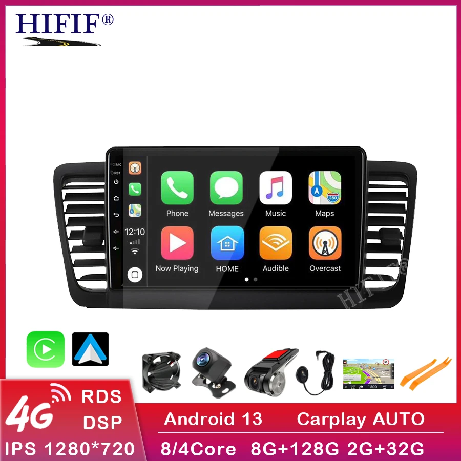 2 Din Car Radio Multimedia Video Player Navigation GPS Android For Subaru Outback 3 Legacy 4 2004-2009 Head Unit with Frame
2 Din Car Radio Multimedia Video Player Navigation GPS Android For Subaru Outback 3 Legacy 4 2004-2009 Head Unit with Frame