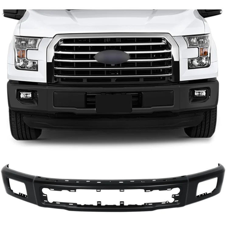 High Quality Front Bumper Replacement Fit for Ford F-150 2015-2017 Bumper With Fog Light Holescustom
High Quality Front Bumper Replacement Fit for Ford F-150 2015-2017 Bumper With Fog Light Holescustom