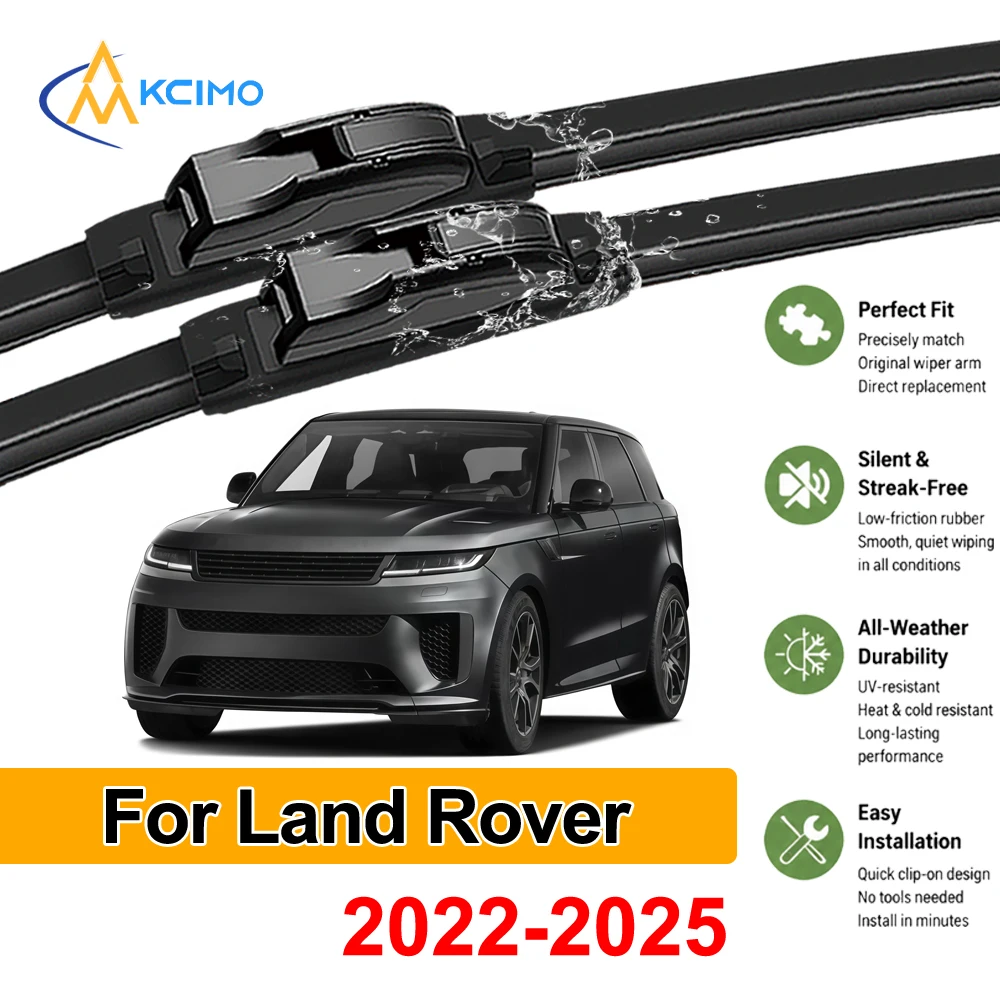 Silent Front Windshield Wipers For Land Rover Range Rover Sport L461 2022-2025 All Weather Streak-Free Quiet Windscreen Wiper
Silent Front Windshield Wipers For Land Rover Range Rover Sport L461 2022-2025 All Weather Streak-Free Quiet Windscreen Wiper