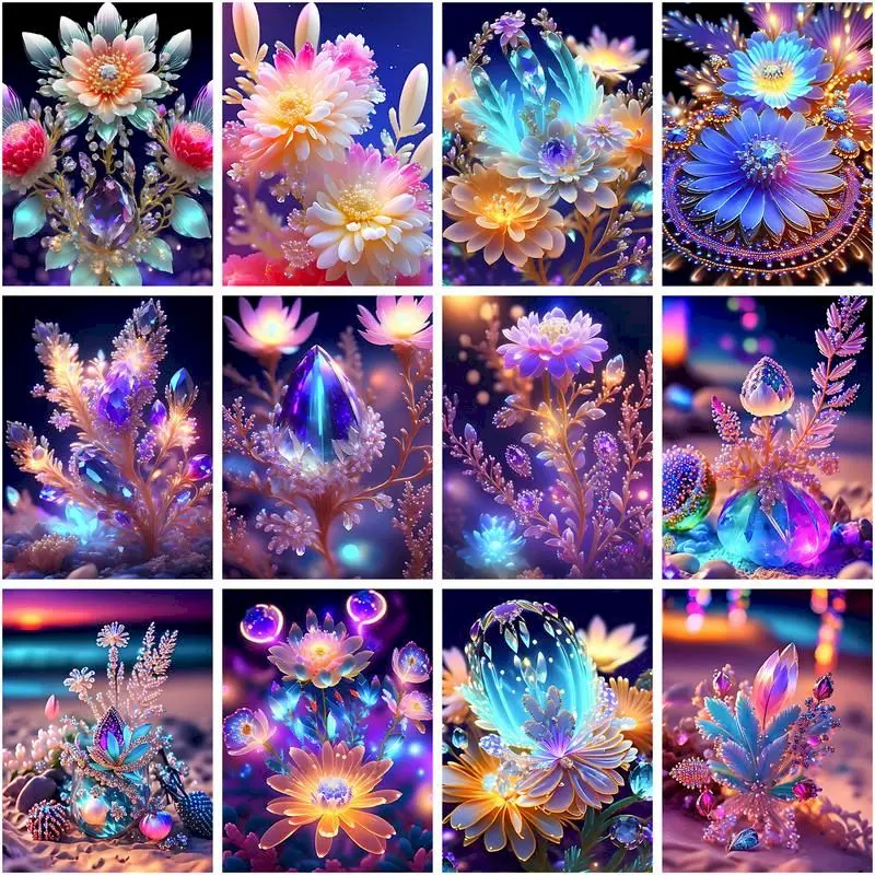 CHENISTORY Diamond Painting New Arrivals Gorgeous Flowers Diamond Mosaic Embroidery Personalized Gift Creative Hobbies Home Deco
CHENISTORY Diamond Painting New Arrivals Gorgeous Flowers Diamond Mosaic Embroidery Personalized Gift Creative Hobbies Home Deco