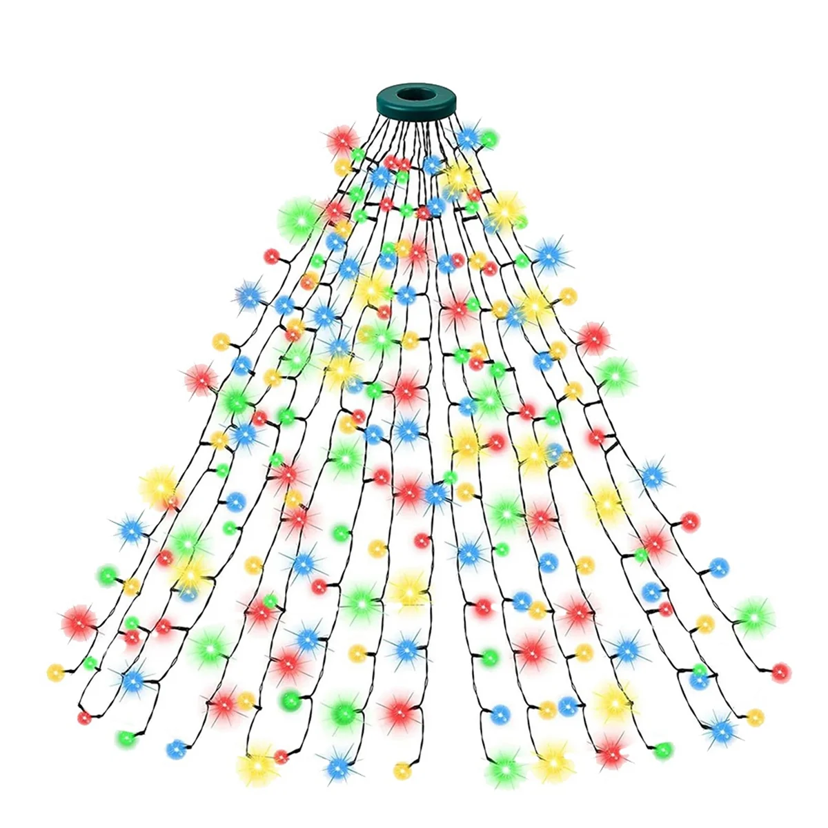 A71P Christmas Tree Lights IP65 Water Proof 16 Lines 8 Modes Christmas Lights Indoor Decorations US Plug Colorful 280L
A71P Christmas Tree Lights IP65 Water Proof 16 Lines 8 Modes Christmas Lights Indoor Decorations US Plug Colorful 280L