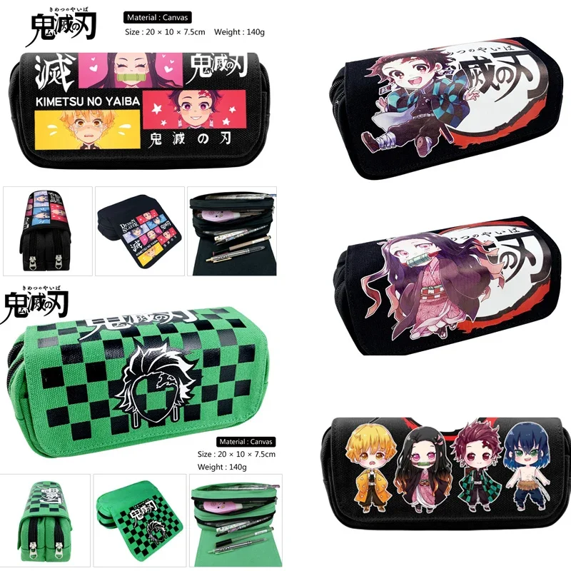 Anime Demon Slayer Kimetsu no Yaiba Tanjirou Pen Bag Student Cartoon Pencil Case Boys Girls Kids School Stationery Case
Anime Demon Slayer Kimetsu no Yaiba Tanjirou Pen Bag Student Cartoon Pencil Case Boys Girls Kids School Stationery Case