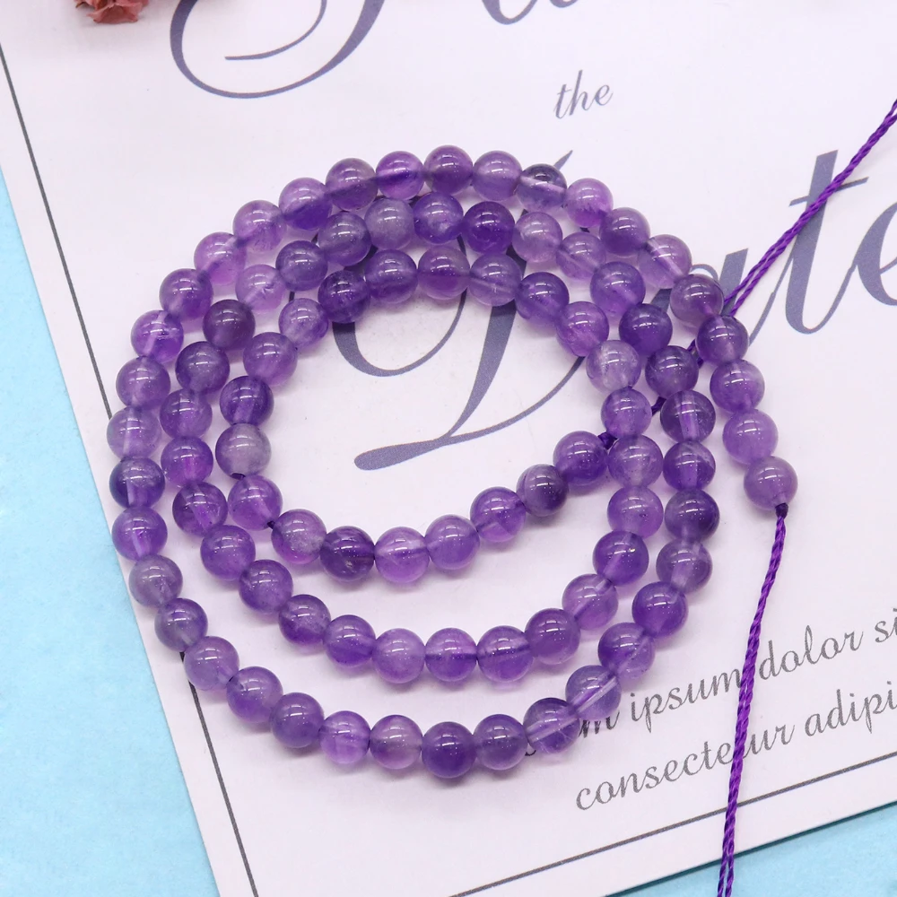 High Quality Natural Stone Beads Purple Crystal Lapis Lazuli Beads for Jewelry Handmade Beads DIY Fashion Bracelet Necklace
High Quality Natural Stone Beads Purple Crystal Lapis Lazuli Beads for Jewelry Handmade Beads DIY Fashion Bracelet Necklace