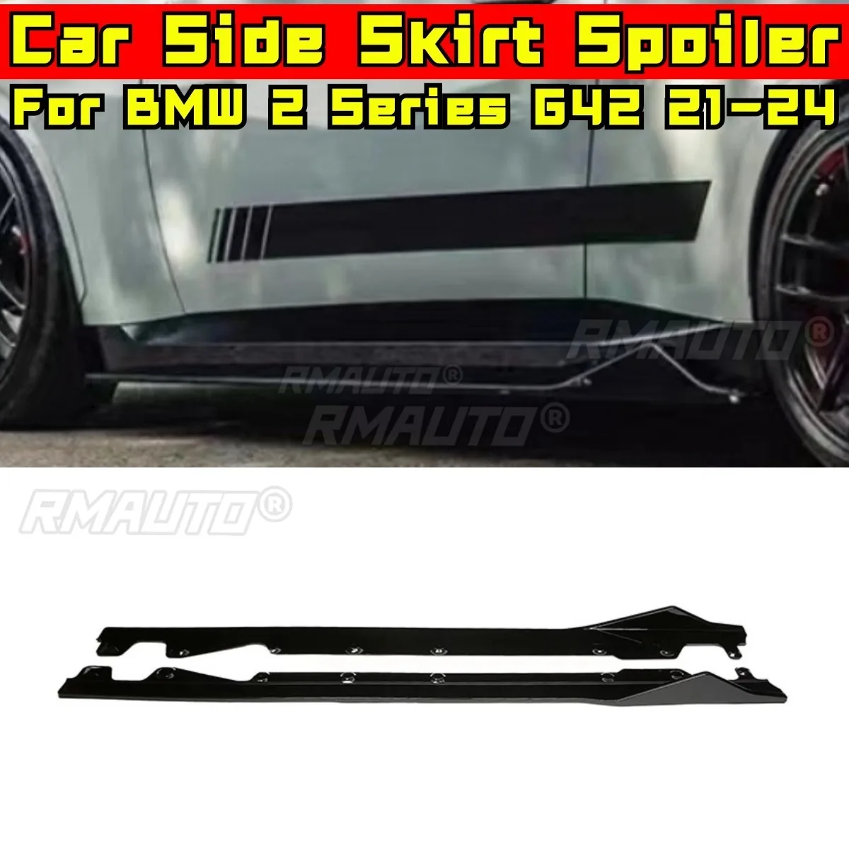 Car Side Skirt Lip Spoiler Extension Diffuser Guard For BMW 2 Series 2-Door G42 2021-2024 Car Side Skirt Splitter Apron
Car Side Skirt Lip Spoiler Extension Diffuser Guard For BMW 2 Series 2-Door G42 2021-2024 Car Side Skirt Splitter Apron