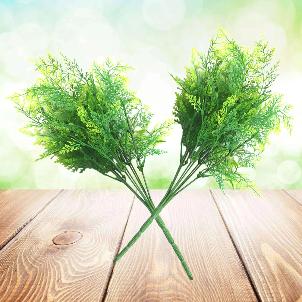 2pcs Artificial Fern Plantgreenery Plastic Leaves Indoor Outdoor Home Garden Office Wedding Decoration Fake Shrub Leaves Plant
2pcs Artificial Fern Plantgreenery Plastic Leaves Indoor Outdoor Home Garden Office Wedding Decoration Fake Shrub Leaves Plant
