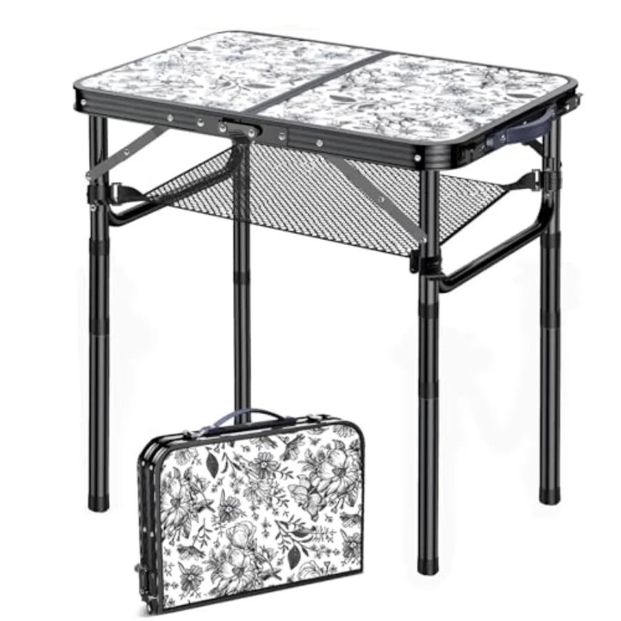 Outdoor Side Table, Portable 3 Adjustable Height Small Outdoor Folding Table, Aluminum Foldable Patio Side Tables for Outside I
Outdoor Side Table, Portable 3 Adjustable Height Small Outdoor Folding Table, Aluminum Foldable Patio Side Tables for Outside I